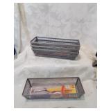 Group of four mesh bin