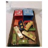 Flat to vintage toys , including some tin type
