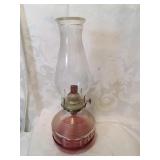 Glass oil lamp