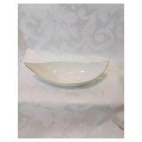 Lennox boat shaped dish , with twenty four c
