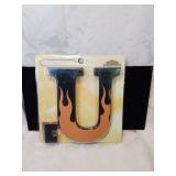 Harley davidson wood letter