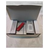 Box of new royal crest pocket knives