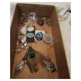 Flat of estate jewelry