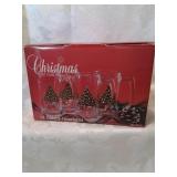 New set of four christmas mugs