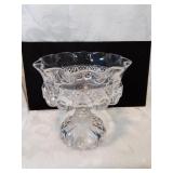 Heavy glass open compost seven inches