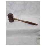 Wooden meeting gavel