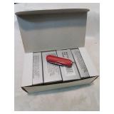 Box of new royal crest pocket knives