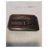 El paso and Juarez belt buckle