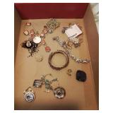 Flat of estate jewelry