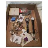 Flat of estate jewelry