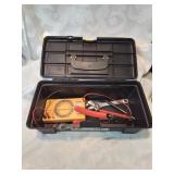 New black toolbox with tools