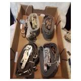 Flat with tie down straps