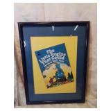 The little engine that could framed children