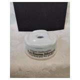 Vintage french advertising inkwell