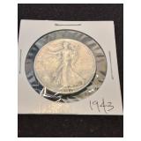 Nineteen forty one silver half dollar