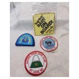 Group Of patches