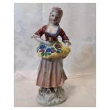 Female made in japan figurine , eight inches