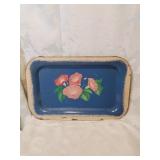 Metal flower tray nine by fourteen inches