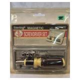 New magnetic screwdriver set