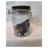 Jar of marbles