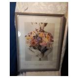 Framed secret admirer , print twenty by twenty