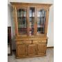 "Bent Wood" Oak dish cabinet (only 50in wide)