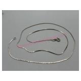 Sterling Silver 18in Chain 1.6g