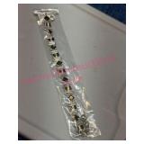 Sterling Silver Smoky Quartz Bracelet