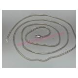 Sterling Silver 30in Snake Chain 12.6g