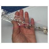 Sterling Silver Smokey Quartz Bracelet