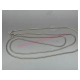 Sterling Silver 24in Snake Chain 5.6g