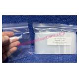 (100) 3in x 4in Ziplock Jewelry Bags New
