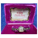 1940s Elbon Swiss Watch 17 Jewels