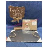 Party Lot: Slate Charcuterie Board-Sign-Guest Book