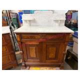 Ant. Marble Top Washstand (gorgeous)