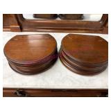 2 Vict. Walnut Glove Boxes
