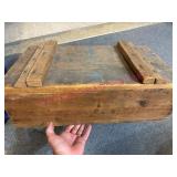 Wooden Ammo Box, Houdaille-Hershey Corp
