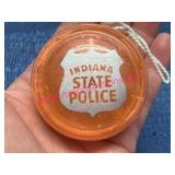 Peach Indiana State Police Yo-Yo