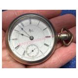 Ant. Pocket Watch w/Roman Numerals