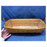 1998 Longaberger Flower Pot Basket