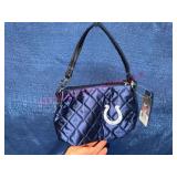 Quilted Colts Wristlet Purse w/ Strap