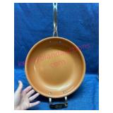 Gotham Steel Frying Pan w/Copper Finish