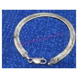 14K Gold 7in Bracelet 7.9-grams