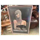 Framed JMW Chrzanoska Print 26ï¿½40