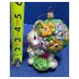 Christopher Radko Bunny Ornament