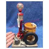 Russ Berrie Gas Station Miniature Figurine