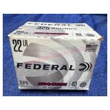 Federal AutoMatch .22 LR Ammunition, 325 Rounds