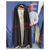 Draculaï¿½s Black Cape w/Silver Lining