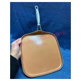 Gotham Steel Copper Square Pan w/Handle