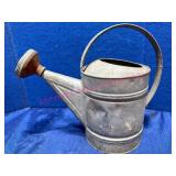Nice Old Galvanized Watering Can w/ Handle
